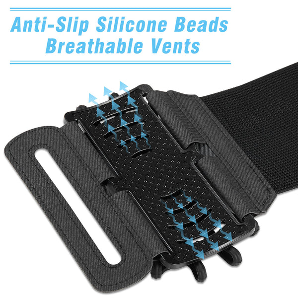 Newppon 180° Rotatable Phone Running Wristband : for iPhone 13 12 11 Pro Max Mini Xs XR X 8 7 Plus 6S 6 5S Samsung Galaxy S9 S8 Plus S7 Edge, Google Pixel LG fit Running Workout Hiking Sports